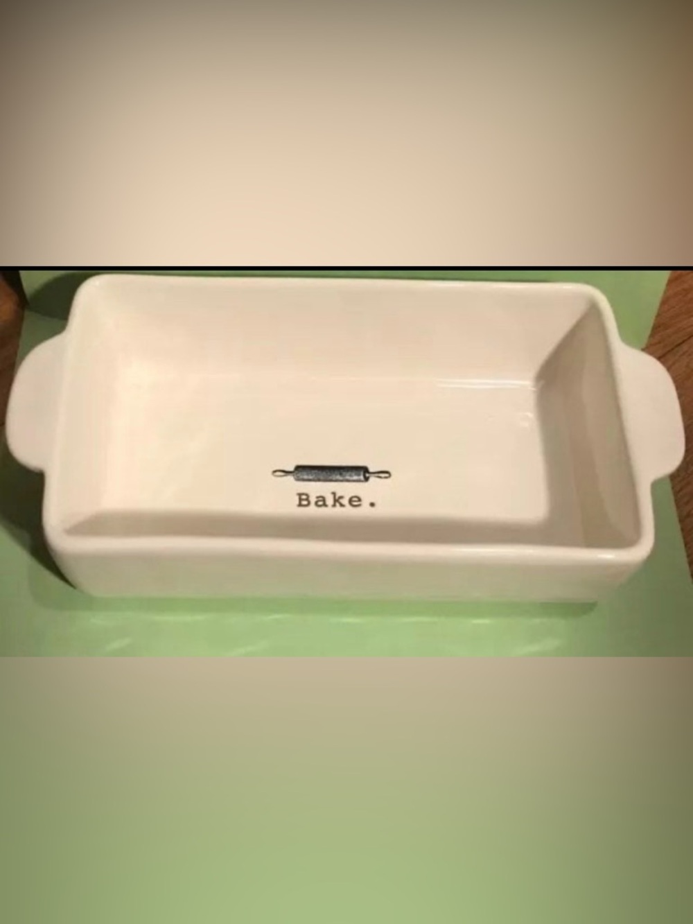 Rae Dunn Ceramic Baking Dish Loaf Pan Artisan Collection By Magenta
